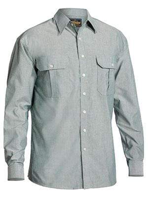 Bisley Workwear Oxford Shirt Long Sleeve BS6030 Work Wear Bisley Workwear   
